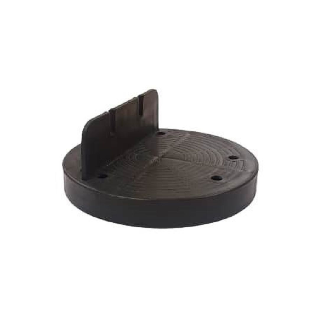 Wooden support head for pedestal 